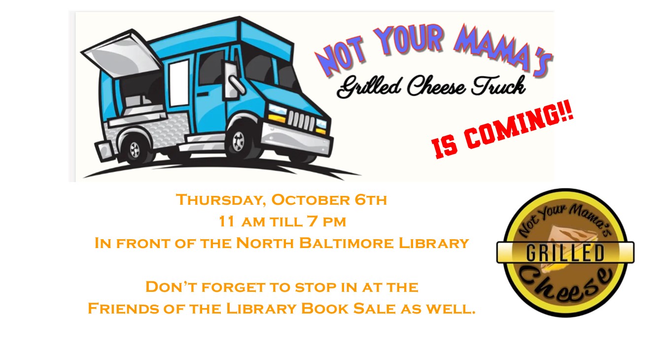 Food Truck at NB Public Library Oct 6th
