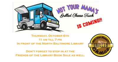 Food Truck at NB Public Library Oct 6th