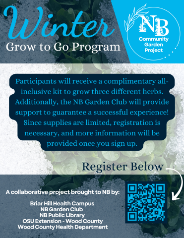 Winter go to grow flyer 