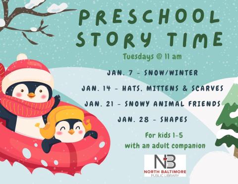 preschool story time