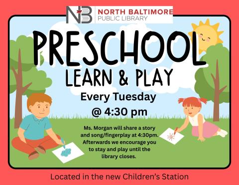 Preschool learn and play