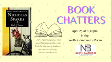Book Chatters Book Club April 2023 poster