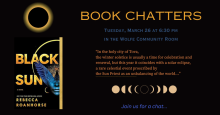 Book Chatters book club meeting 3/26/2024, discussing Black Sun.