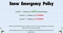 Snow Emergency Policy