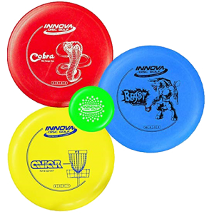 Disc golf set of three